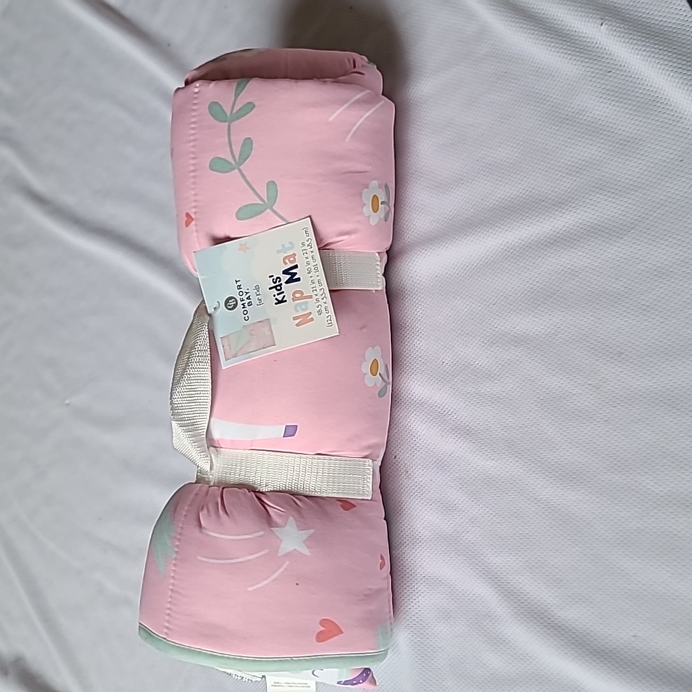 Comfort Bay Kids Pink Nap Mat Sleeping Bag